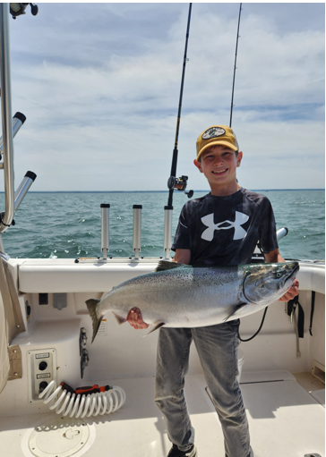King Salmon Fishing in Lake Ontario